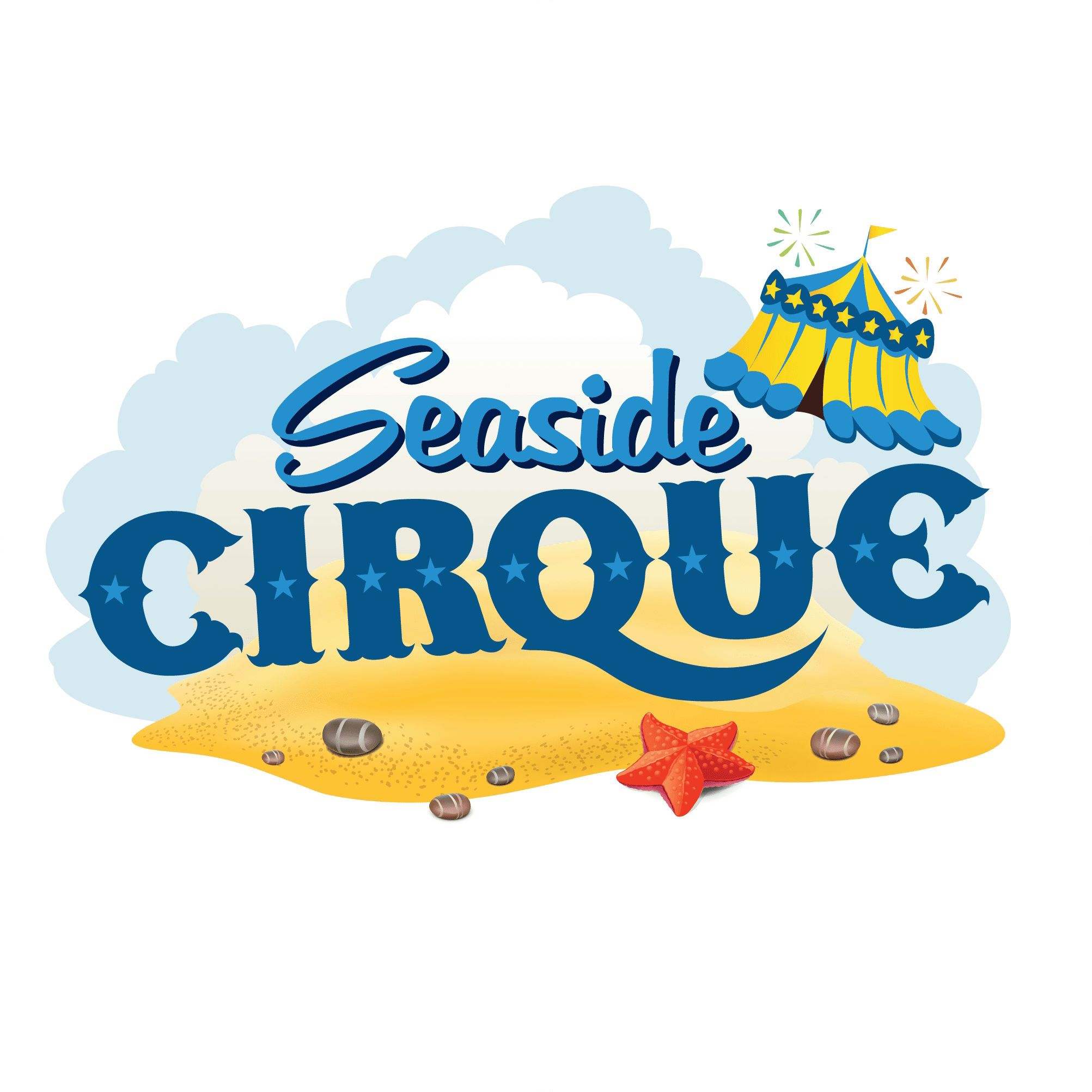 Logo, Talent Artist Agency, Seaside Cirque