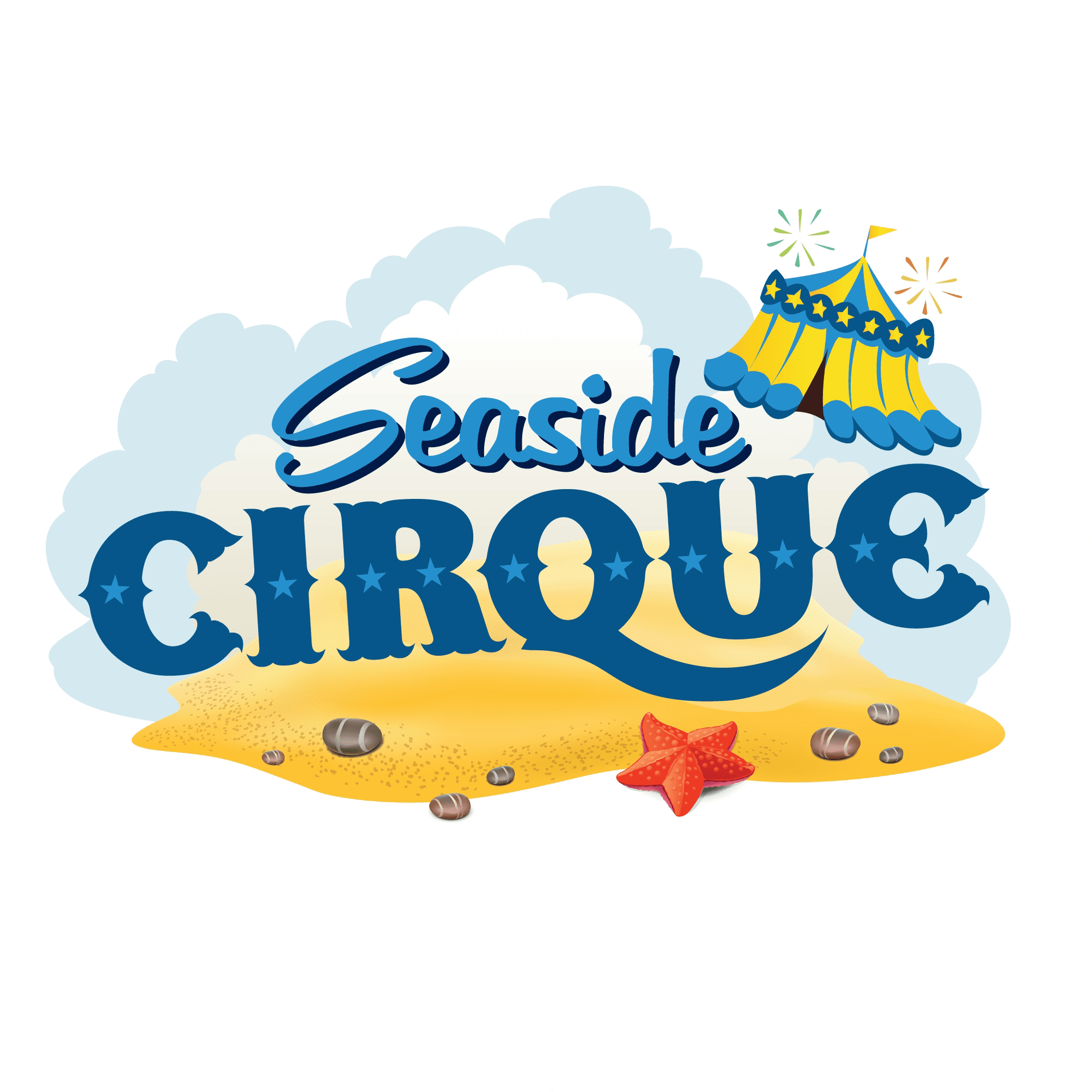 Talent Artist Agency, Seaside Cirque Logo, Talent Artist Agency, Seaside Cirque