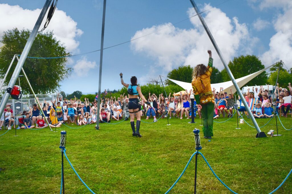 Zirkusshow für Campingplätze